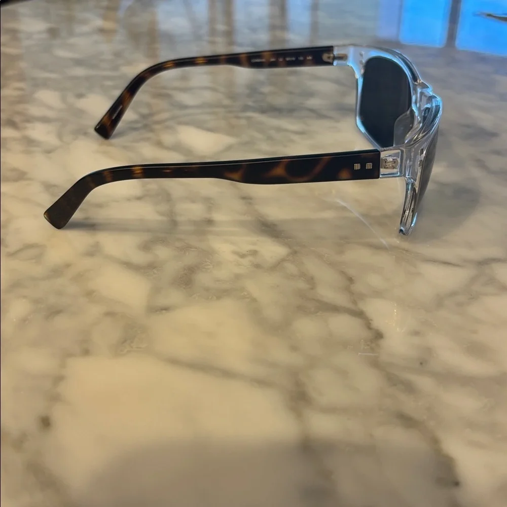 Stylish Clear and brown Sunglasses